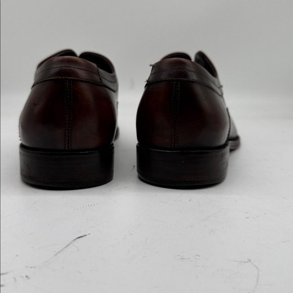 Salvatore Ferragamo 10 1/2 brown leather - Picture 6 of 7